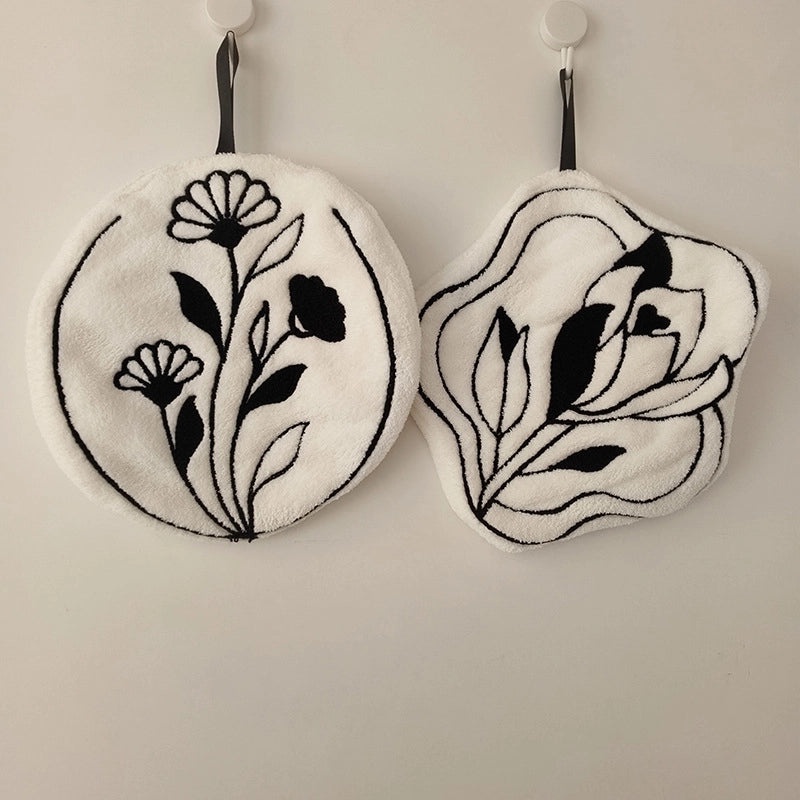 Minimalist Classic Letter Printed Polyester Towels | Home & Living Textiles