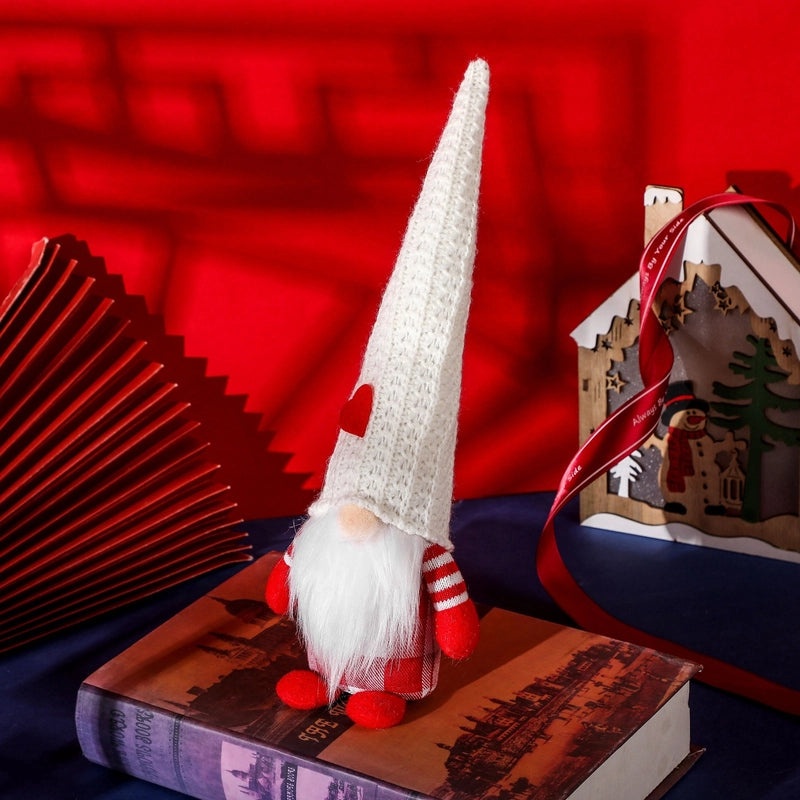 Elegant Minimalist Doll Ornament for Christmas and Valentine's Day Holiday Table Decoration | Home Decor & Ornaments