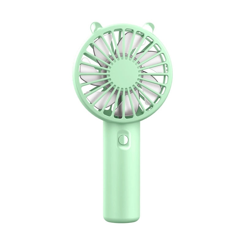 Mini Portable Solid Color Plastic Fan|Home & Garden Accessories