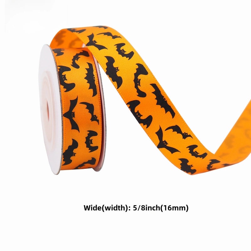 All Saints Halloween Ribbon Set for DIY Bow Decoration and Gift Packaging|Craft Supplies & Ribbon