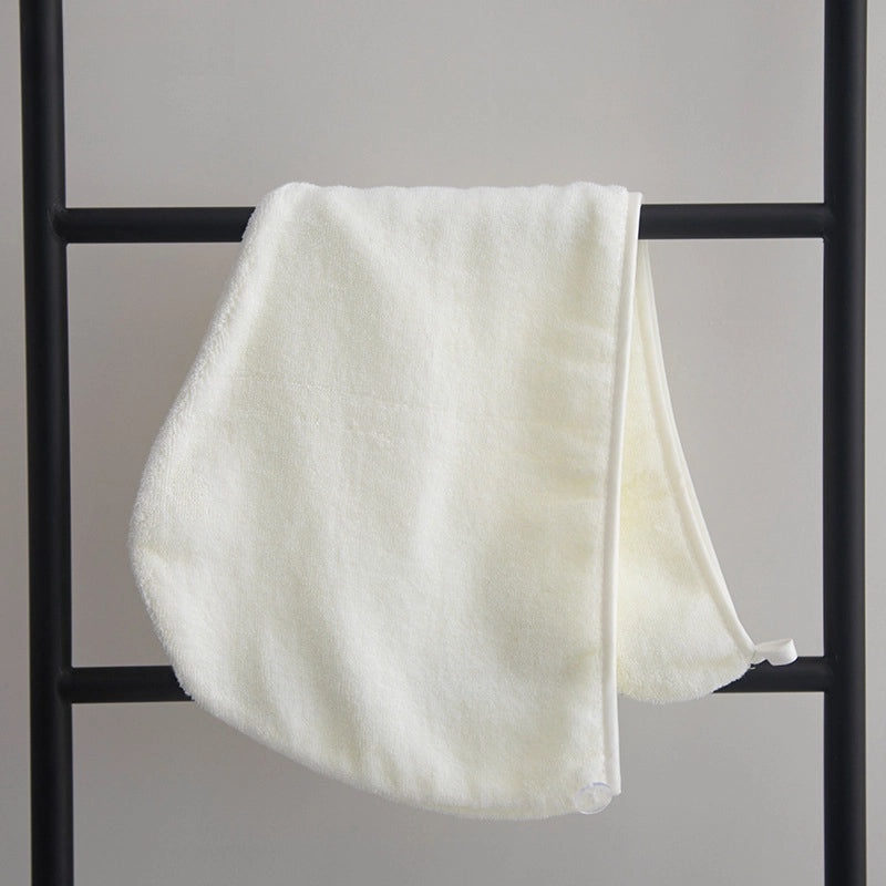 Coral Velvet Bamboo Charcoal Antibacterial Double-layer Hair Drying Towel Cap for Women | Hair Care Accessories