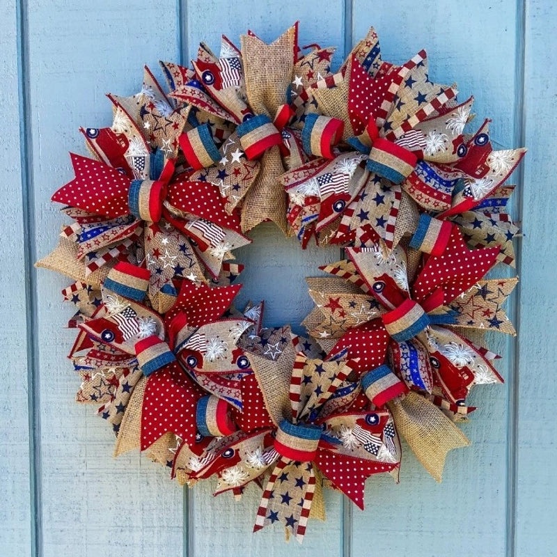 Patriotic Independence Day Garland Decorative Pendant for Home and Family | Holiday Decorations