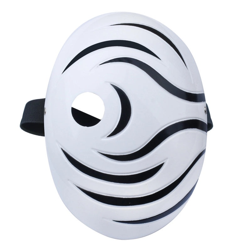 Halloween Hip-Hop Tiger Face White Plastic Mask Party Costume Accessory|Party Supplies Masks
