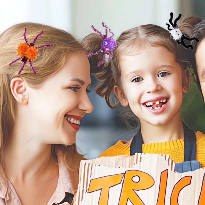 Halloween Spider Hairball Hairpin for Holiday Party|Hair Accessories
