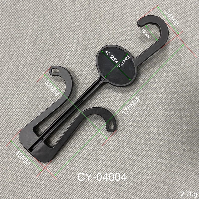 Durable Solid Color Plastic Hooks for Everyday Use|Home Organization & Storage Accessories