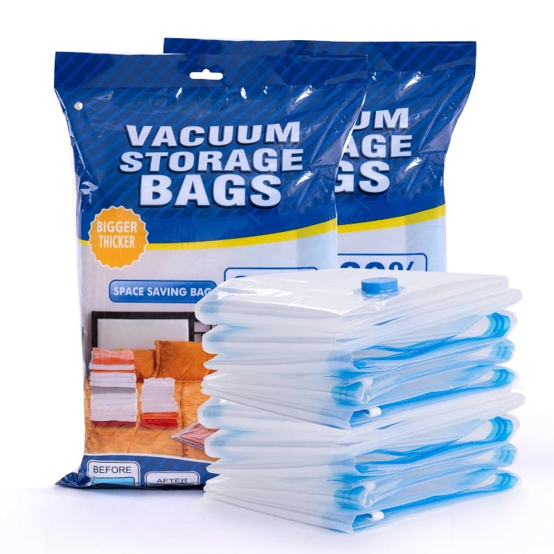 Thickened Transparent Vacuum Compression Bag for Quilts and Clothes Storage | Home Organization