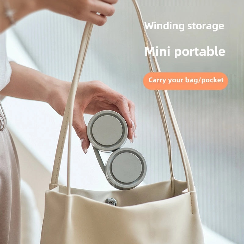 Portable Leafless Neck Fan USB Rechargeable Mini Aromatherapy Fan for Hands-Free Cooling | Personal Care & Accessories