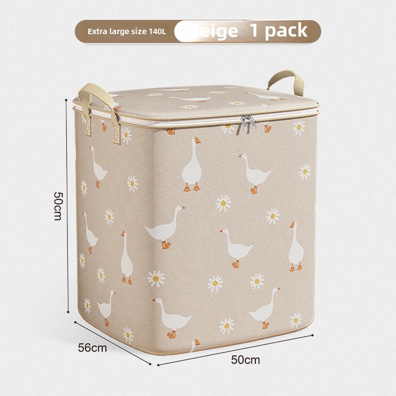 Large Capacity Waterproof Quilt Storage Bag for Dorm, Moving, Clothes, Moisture-proof Organizer|Home Storage & Organization