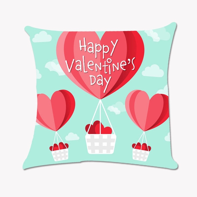 Valentine's Day Minimalist Letter Pillowcases for Couch and Sofa Super Soft Decorative Covers|Home Decor Cushions