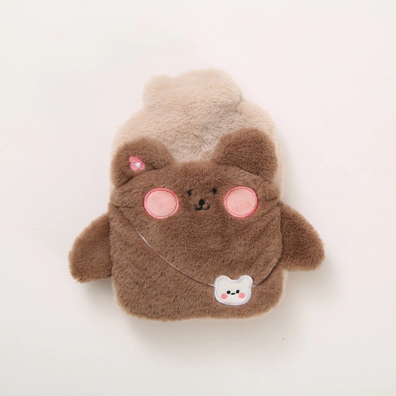 Sanxi Balls Winter Rabbit Hair Hot Water Bag Removable Washable PVC Cartoon Cute Hand Warmer|Hot Water Bags & Warmers