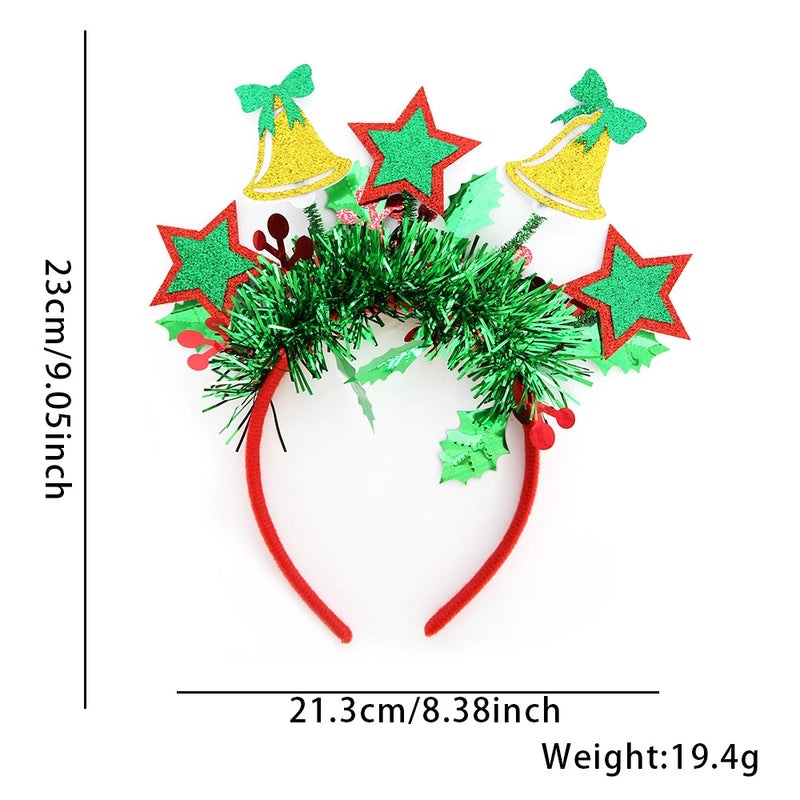 Christmas Cute IG Style Snowman & Elk Felt Hair Band Party Accessories|Holiday Hair Accessories