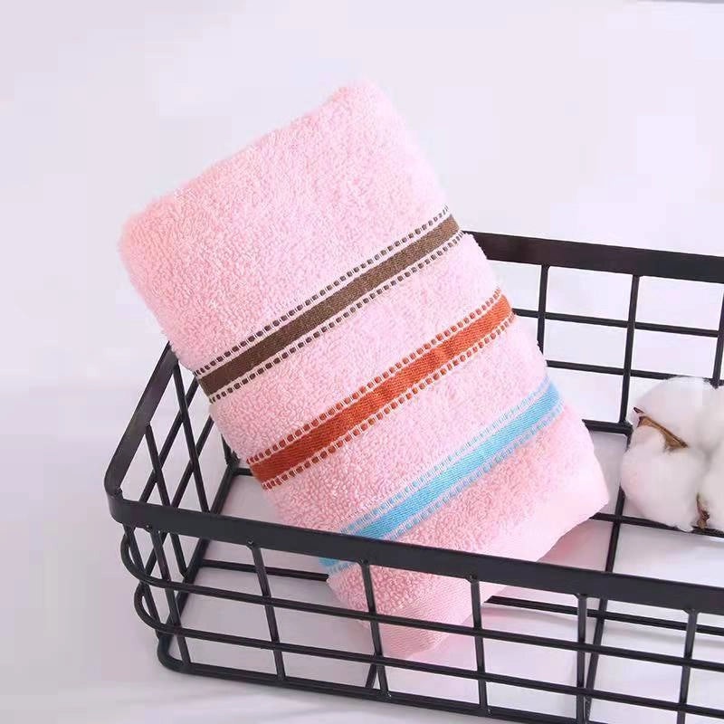 Gaoyang Cotton Absorbent Face Towel Embroidered Polyester Cotton Soft Washcloth Independent Packaging|Home & Living - Bath Towels