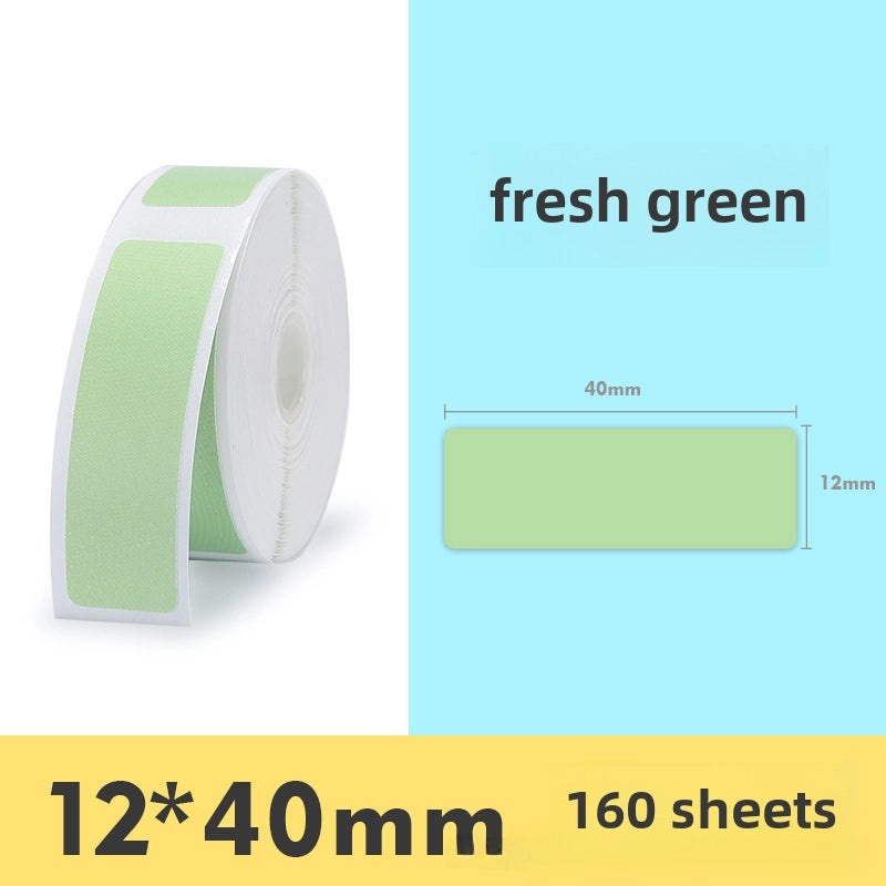 Jingchen D11 Transparent Thermal Printing Label Paper for Jewelry Cosmetic Cable | Adhesive Protective Pet Paper|Label Supplies