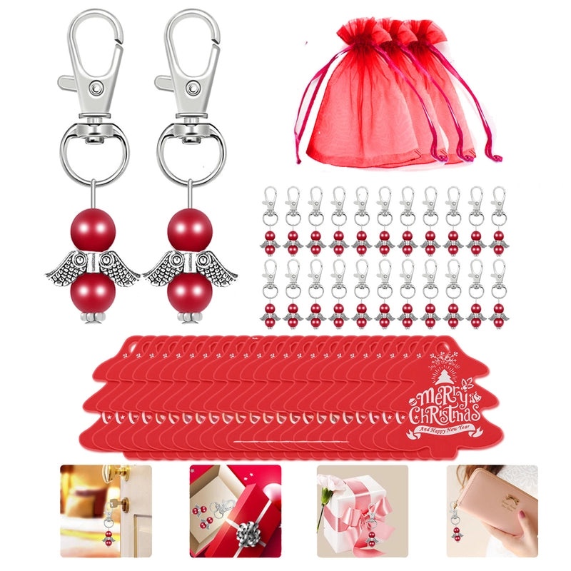 Christmas Angel Wings Metal Pendant Snowman Charm Holiday Tree Decoration|Christmas Ornaments