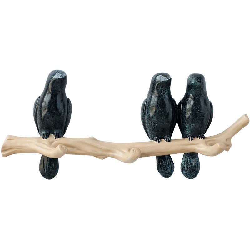 Nordic Bird Wall Hook Creative Key and Coat Hanger Punch-Free Seamless Design|Home Decor & Wall Hooks