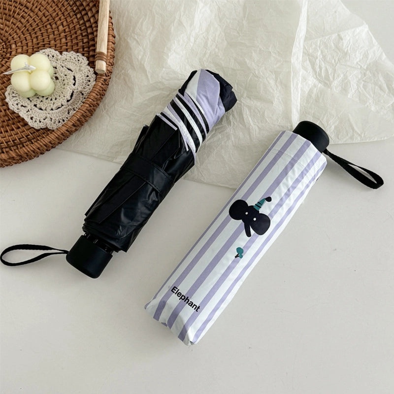 Haru Folding Designer Sun Umbrella for Women | High-grade UV Protection, Automatic, Dual-use | Women's Accessories|Umbrellas