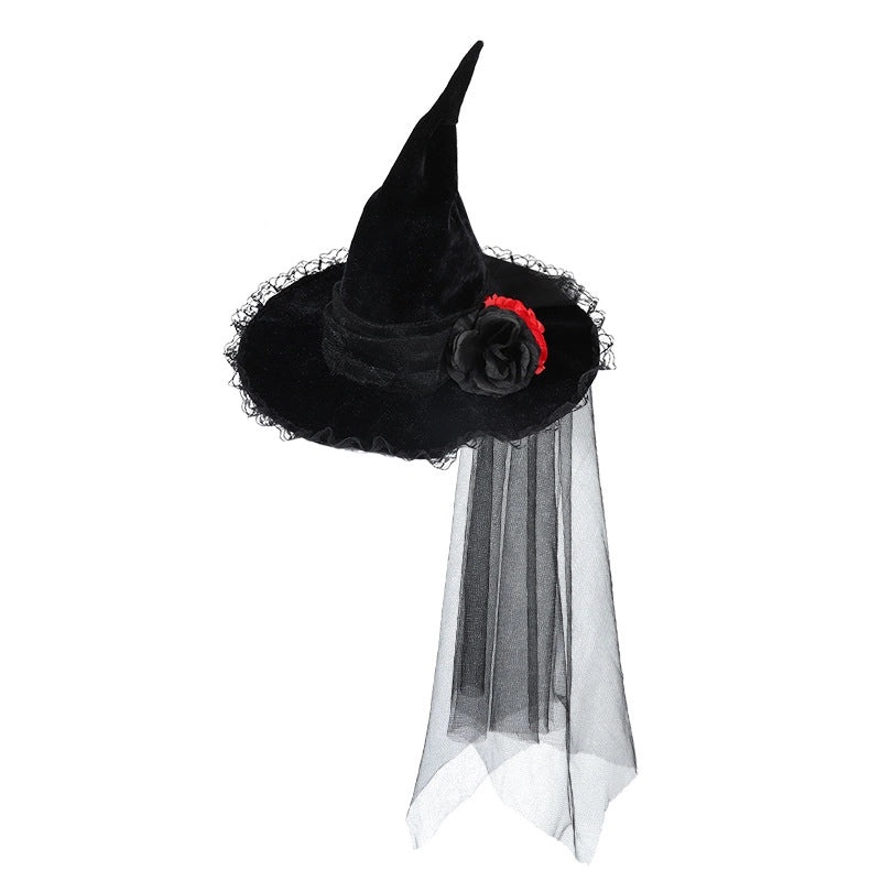 Halloween Gothic Solid Color Party Hat|Hats & Headwear
