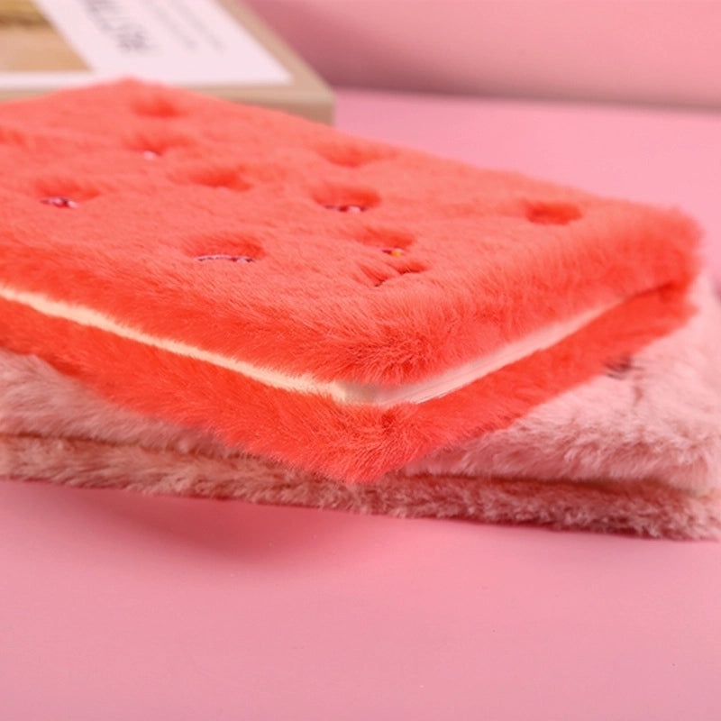 Cute Animal Plush Notebook for School Learning | Stationery & School Supplies