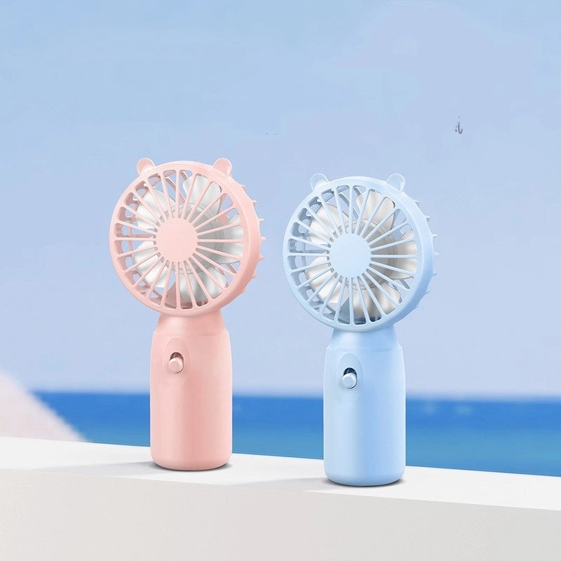 Mini Portable Solid Color Plastic Fan|Home & Garden Accessories