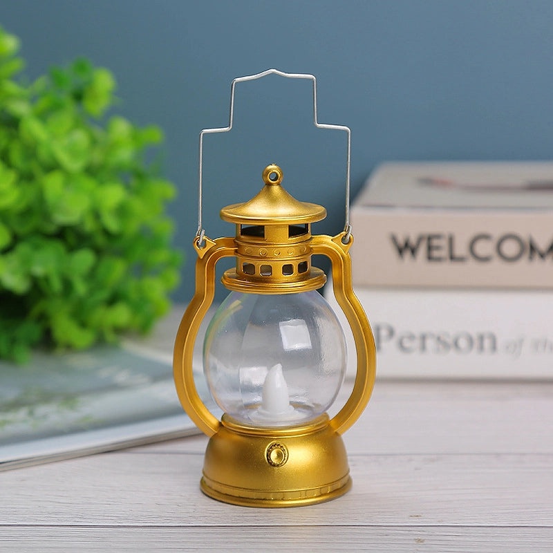 Retro Kerosene Lamp Christmas Decoration Small Lantern Creative Festival Atmosphere Gift | Home Decor & Seasonal Decorations