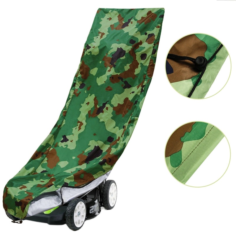 Waterproof Lawn Mower Cover Rain and Dust Protection | Garden Equipment Accessories