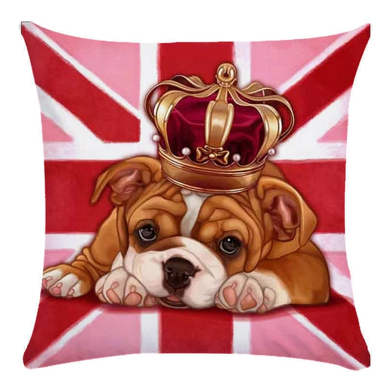 Halloween Plush Dog Lollipop Flower Decorative Pillow for Couch & Sofa | Home Decor