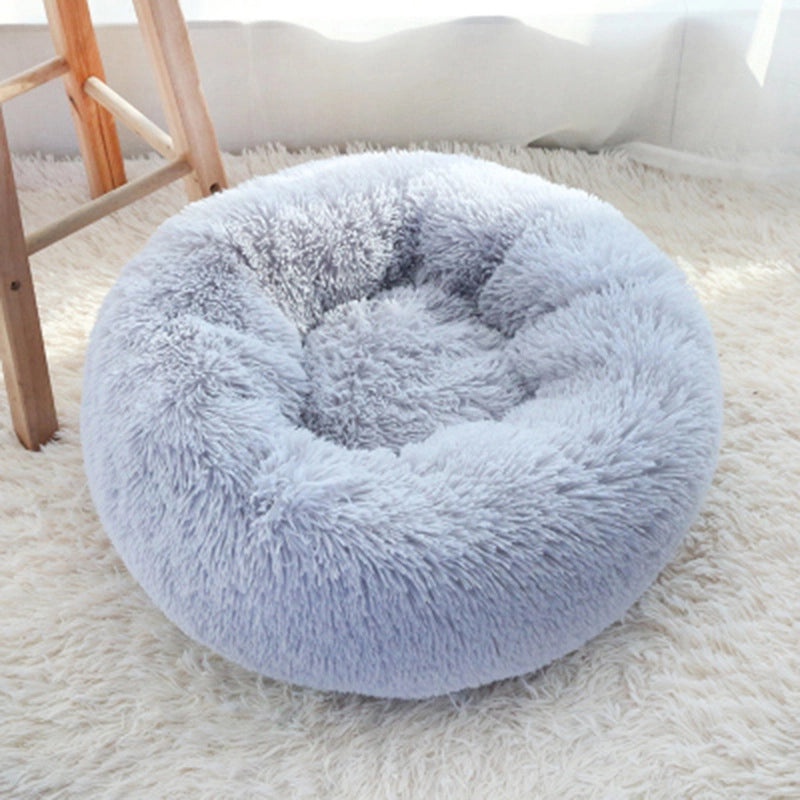 Long Velvet Pet Nest for Cats and Small Dogs | Pet Beds & Accessories