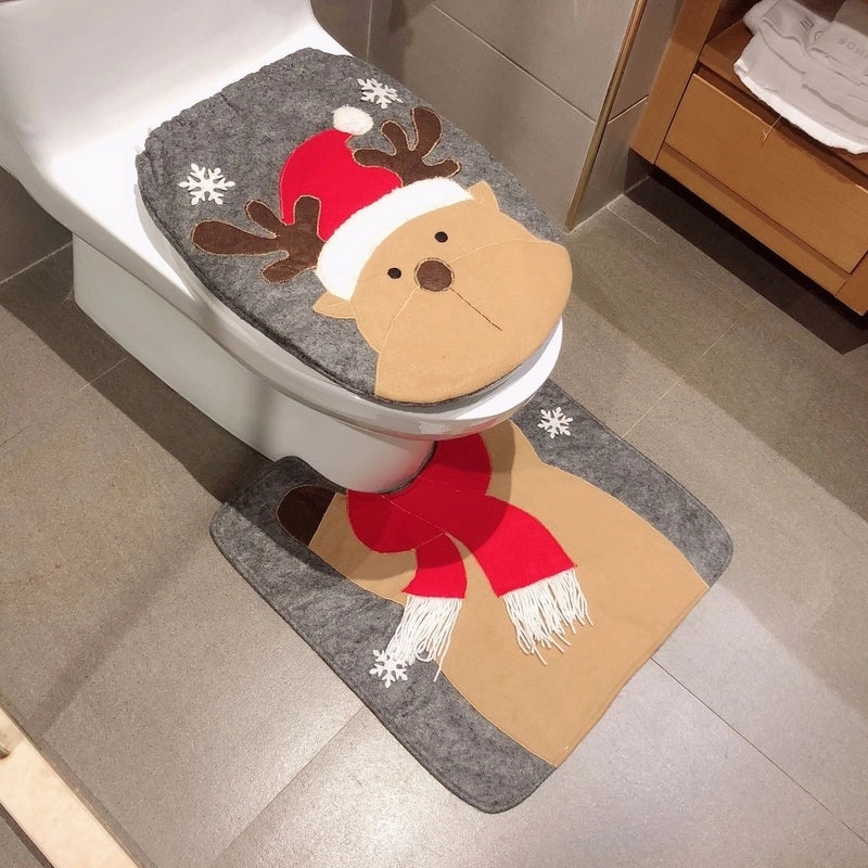 Festive Christmas Themed Bathing Accessories|Holiday Bath & Body Essentials