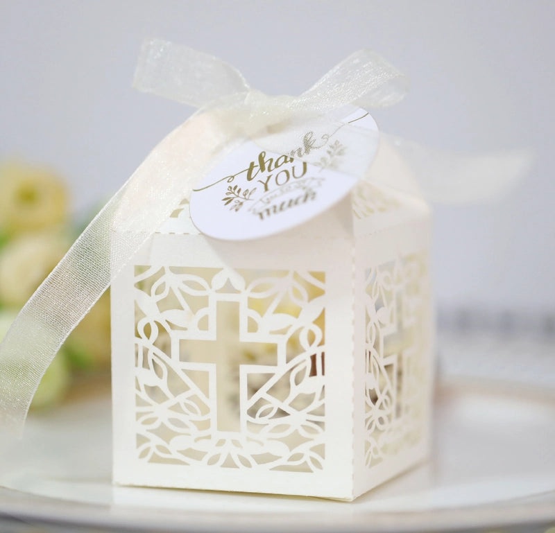 Elegant Solid Color Candy Box for Wedding Party Favor|Party Supplies & Wedding Decorations