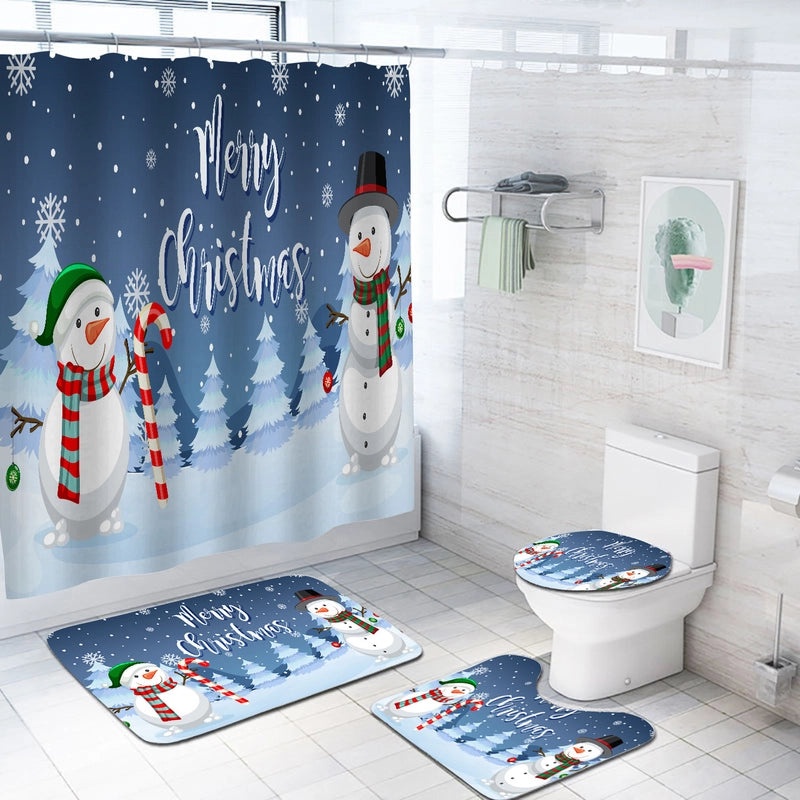 Festive Snowman and Snowflake Window Decorations for Christmas|Holiday Window Decor