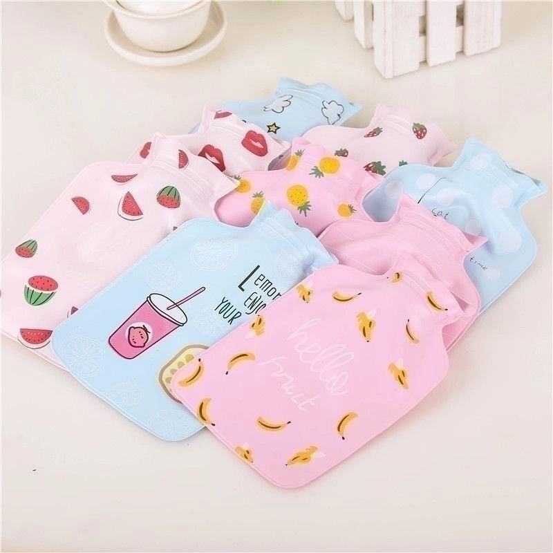 Cozy Winter Animal Letter Fruit PVC Hot Water Bottle | Home & Living Accessories