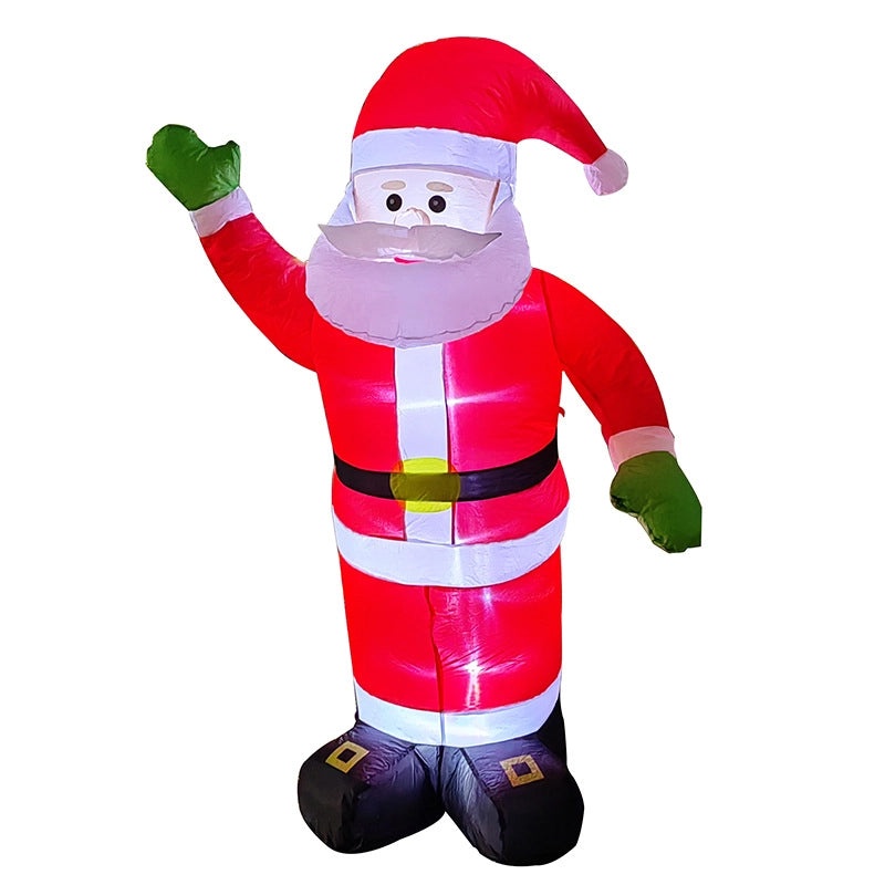 Festive Santa Claus Christmas Polyester Balloons for Holiday Decoration|Holiday Decorations