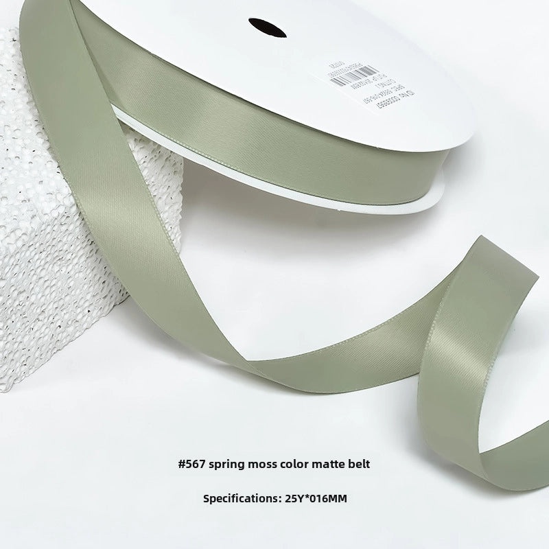 Yao Ming Han Style Milk Silk Ribbon Bow Hair Accessory Korean Full-matte Floral Packaging Belt|Hair Accessories