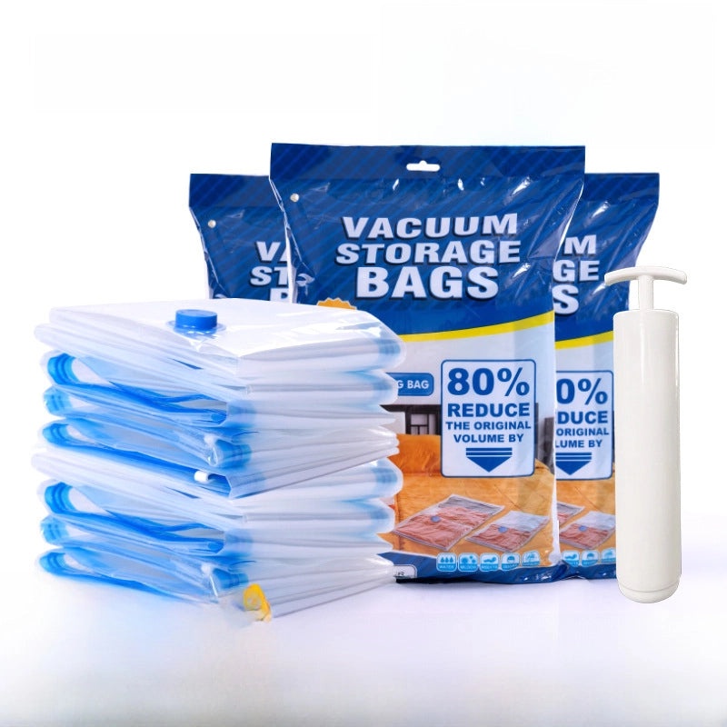 Thickened Transparent Vacuum Compression Bag for Quilts and Clothes Storage | Home Organization