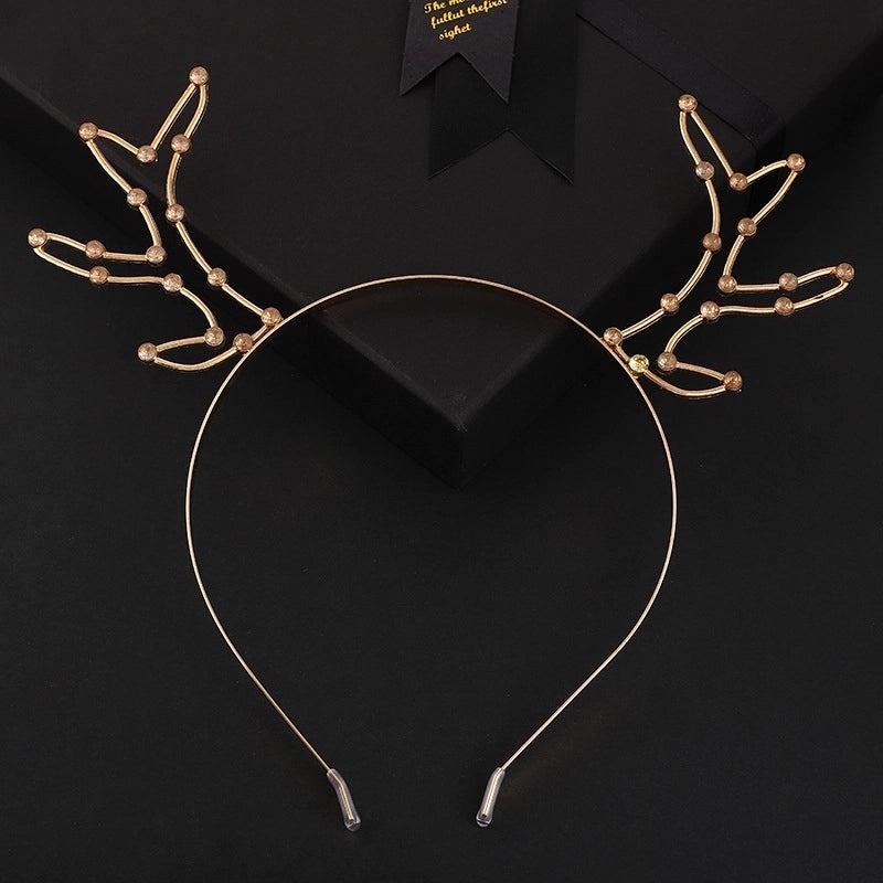 Minimalist Alloy Antler Earrings for Daily Wear and Festivals|Jewelry & Accessories