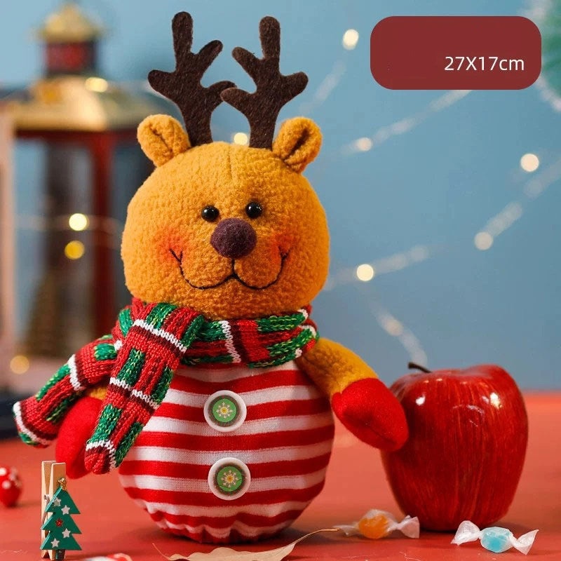 Christmas Tree Santa Claus Snowman Gift Bags Festive Party Wrapping Supplies|Holiday Party Supplies