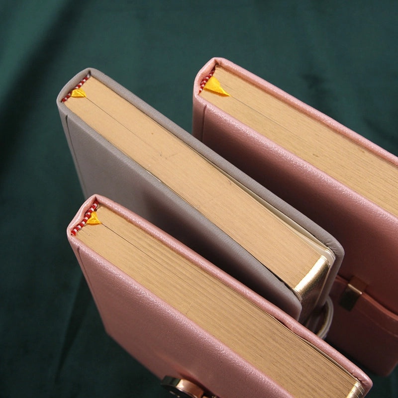Heart-Shaped Lock Diary Notebook with Password Protection for Students and Office Use | Stationery/Notebooks/Journals