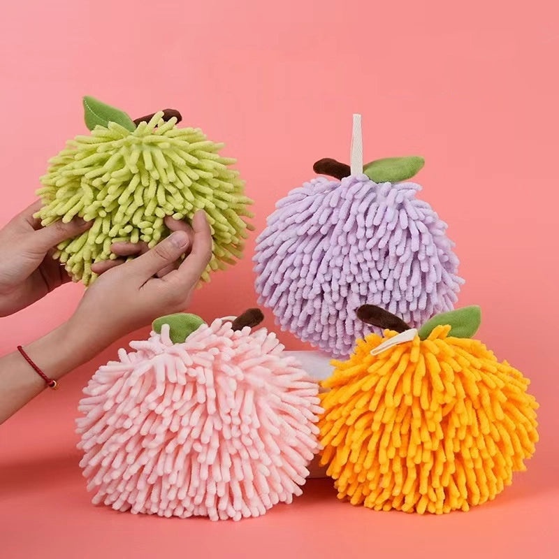 Adorable Chenille Towels with Fruit Designs|Home & Kitchen Textiles