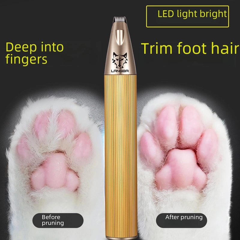 Electric Pet Paw Hair Trimmer for Dogs and Cats | Pet Grooming Tools