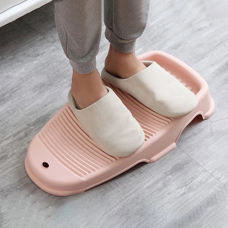 Thickened Mini Anti-Slip Plastic Washing Board for Clothes Laundry Household Dormitory Use|Home & Living