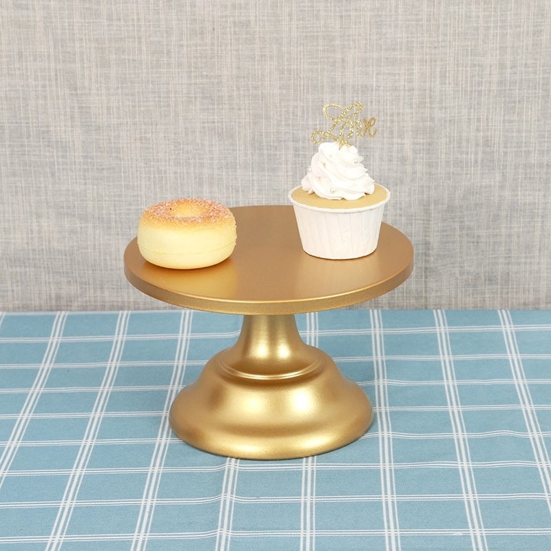 Nordic Solid Color Iron Cake Stand for Daily Use and Parties|Home Decor & Kitchen Accessories