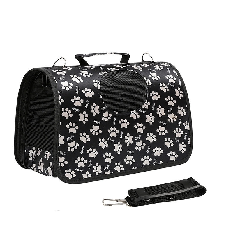 Foldable Space Capsule Pet Carrier Backpack for Small Dogs and Cats Portable Outing Cage Bag|Pet Carriers & Travel Gear