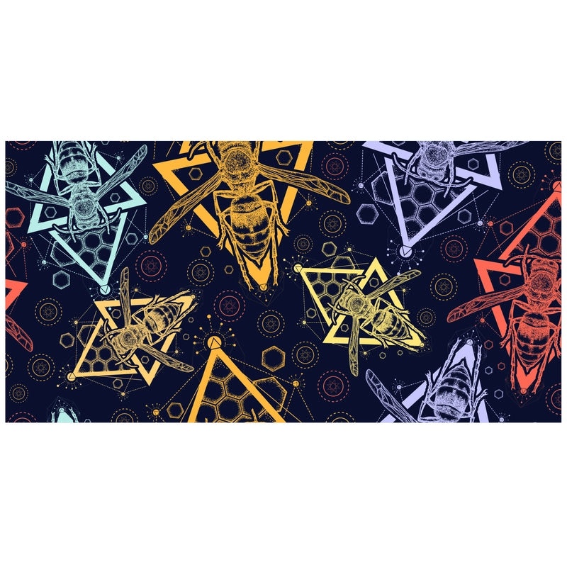 Underwater Animal Print Double-Sided Velvet Polyester Bath Towel | Bath & Beach Towels