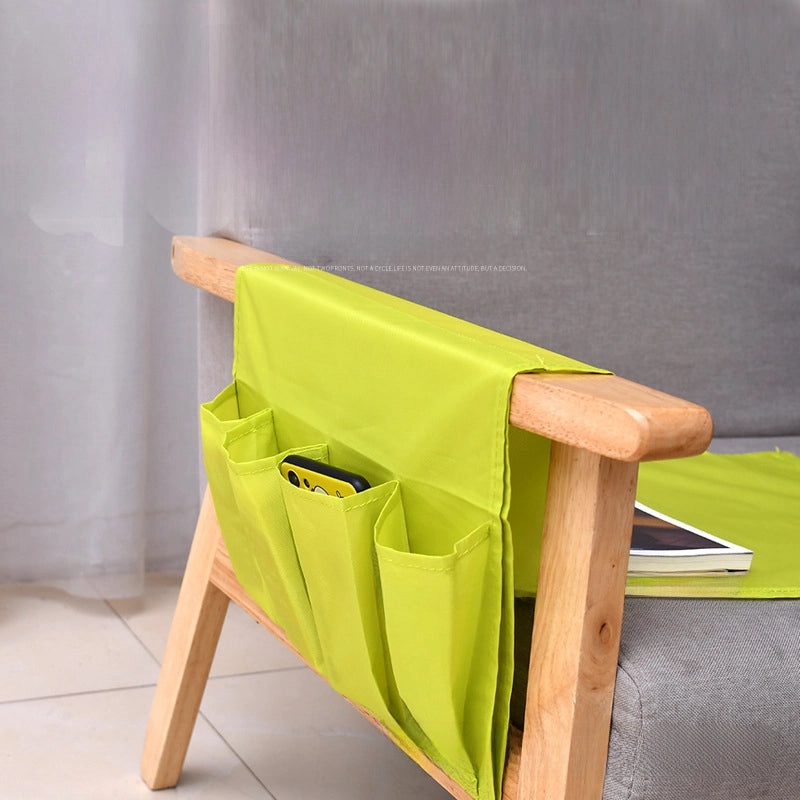 Multifunctional Oxford Cloth Sofa Side Storage Bag for Dormitory Bedside Hanging Organizer|Home Storage Solutions