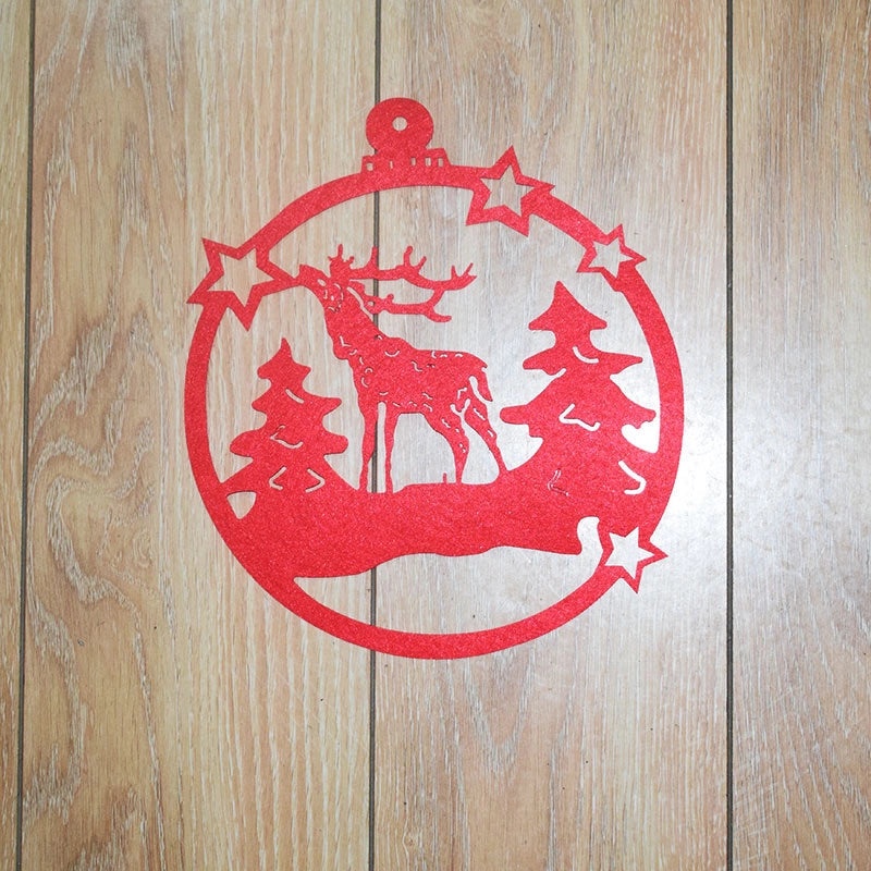 Red Christmas Pendant Decorations for Home | Christmas Ornaments