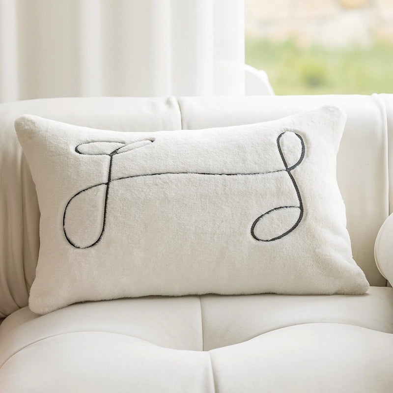 Plush Pillowcase Decorative Cushion for Living Room Sofa Bed Back Support|Home Decor Cushions