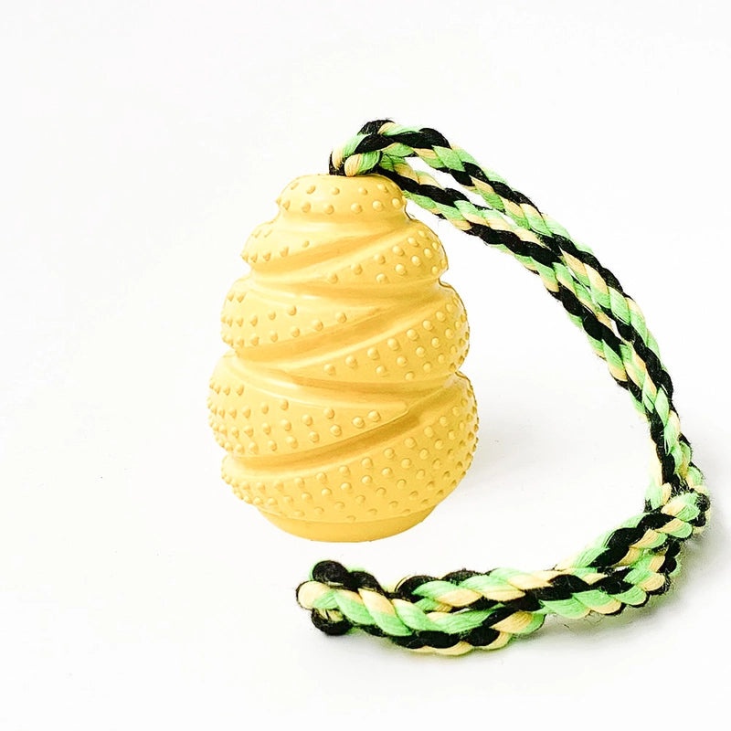 Dog Chew Toy Freeze-dried Meat Scented Durable Rubber Bite Resistant Easy to Clean | Pet Supplies Dog Toys