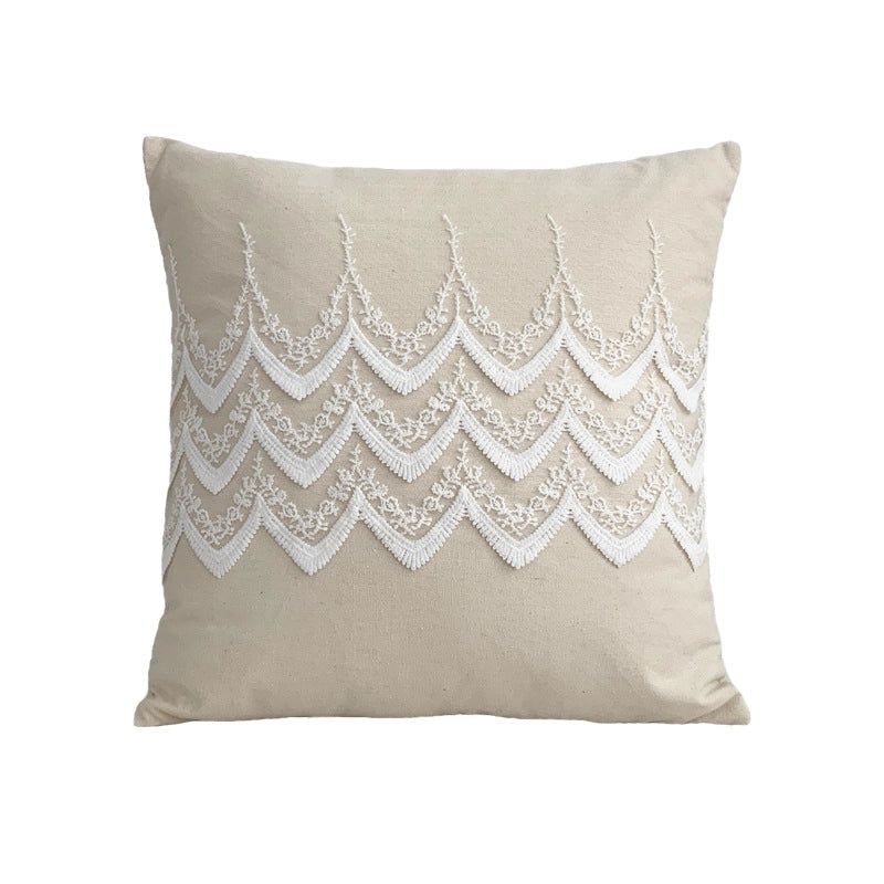 Elegant Nordic Style Solid Color Cotton Linen Polyester Throw Pillow Covers|Home Decor Pillows