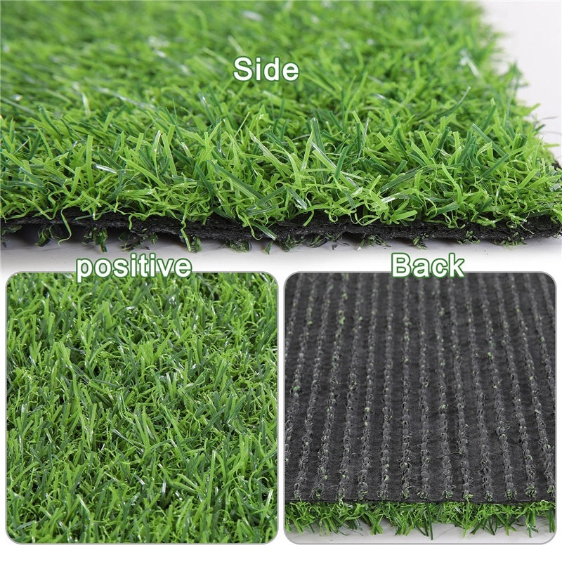 Green Artificial Grass Table Runner for Outdoor Wedding Party Hawaiian Luau Decor | Table Linens & Runners