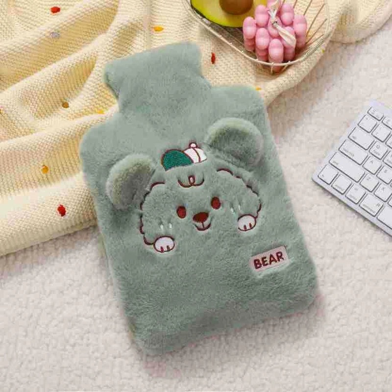 Cartoon Flower Pattern High Density PVC Hot Water Bag for Fans & Heating | Home & Living Accessories